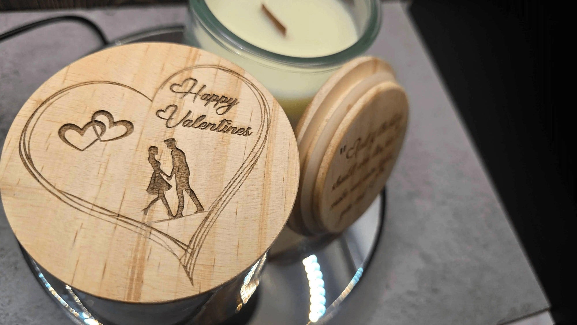 Homemade Candles - Engraving Purffection