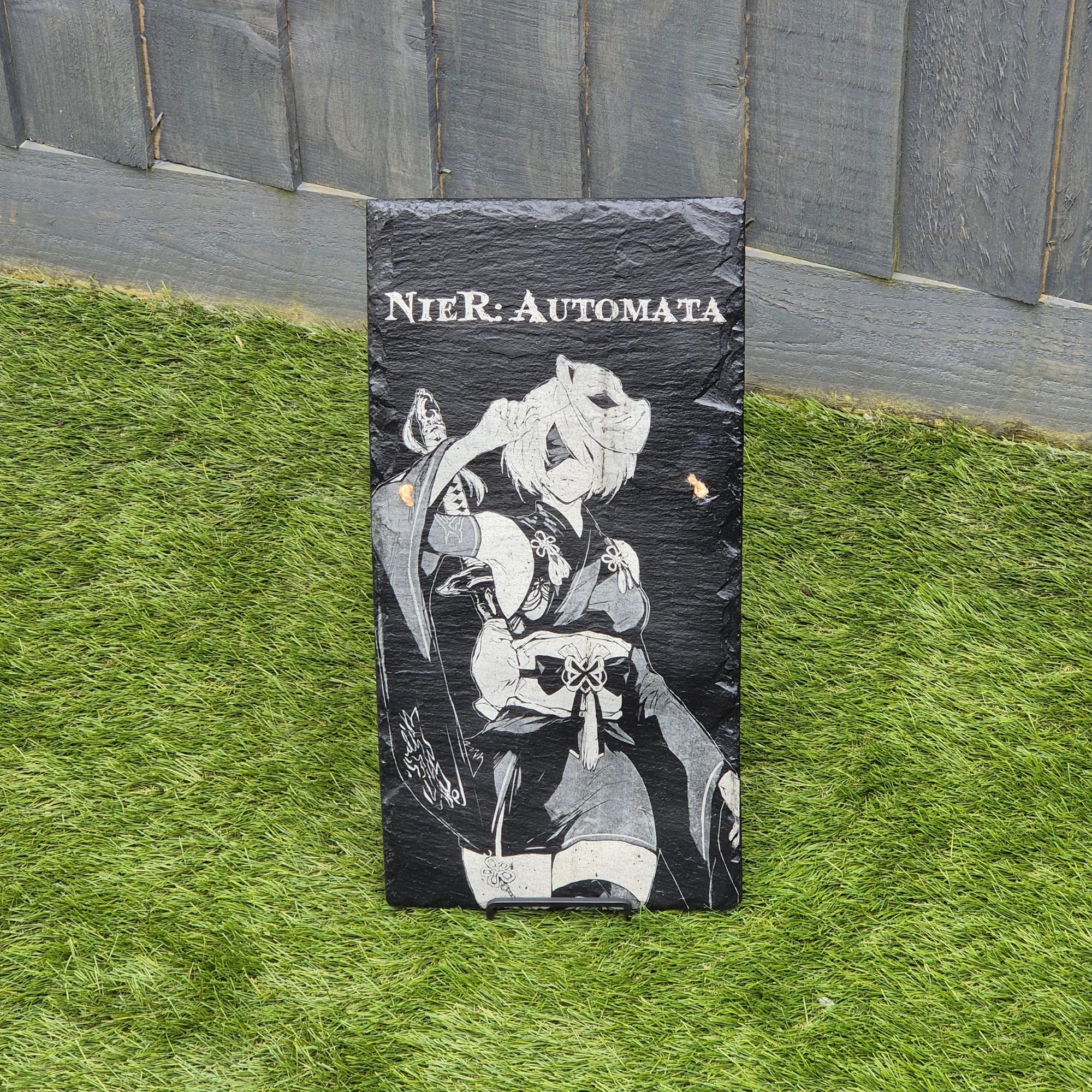 Big Slate Sign – 2B in Kimono (NieR: Automata)