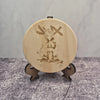 Jinx Wooden Coaster – Arcane Fan Art Design