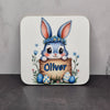 Custom Easter Bunny Coaster for Him (Square)