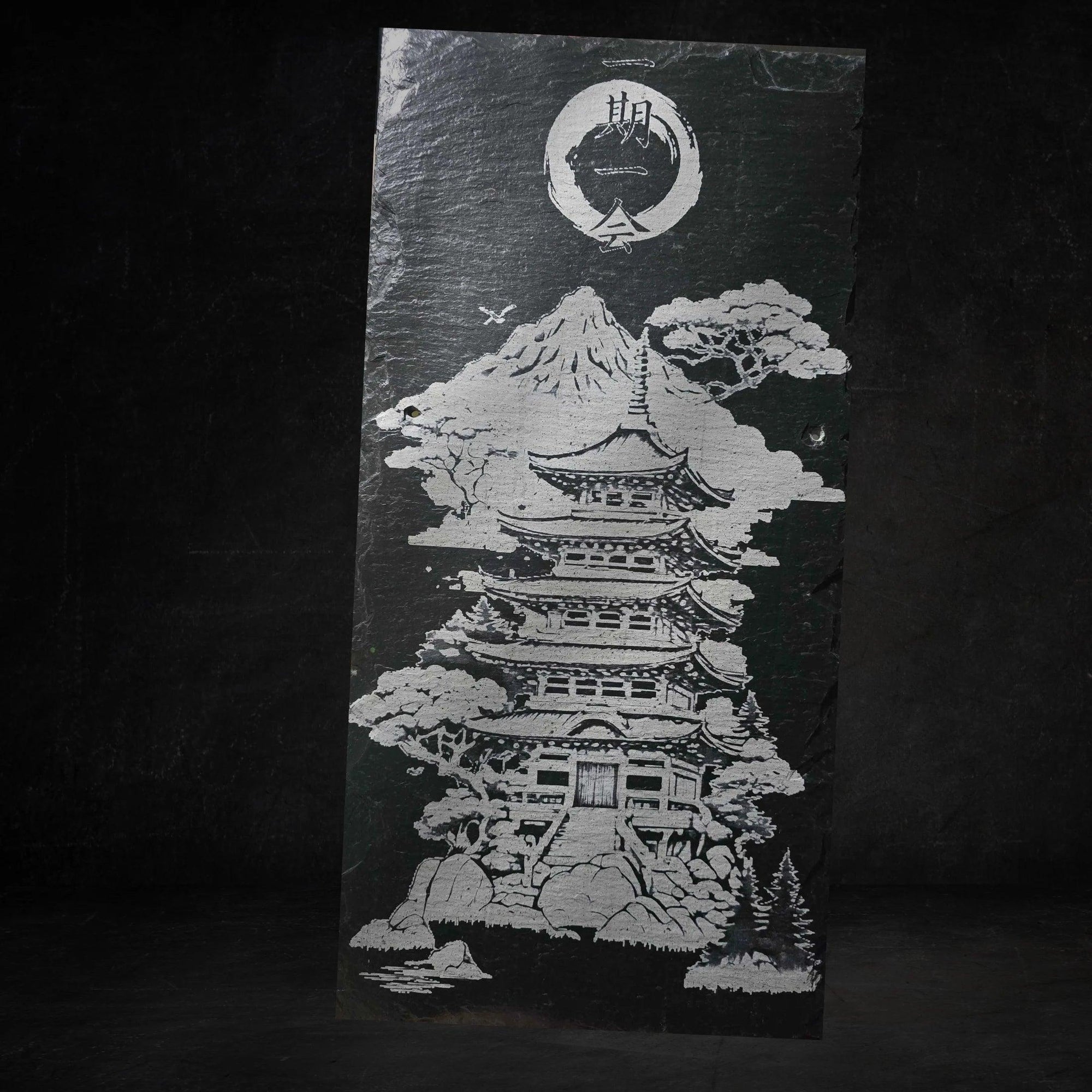 Custom Design Big Slate Sign – Personalised Wall Art (50x25cm)