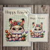 Happy Easter Day, Greeting Cards, For Her, Bunny in Glasses