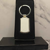 Personalised Rectangular Metal Photo Keyring