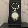 Personalised Teardrop Metal Photo Keyring