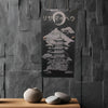 Custom Design Big Slate Sign – Personalised Wall Art (50x25cm)