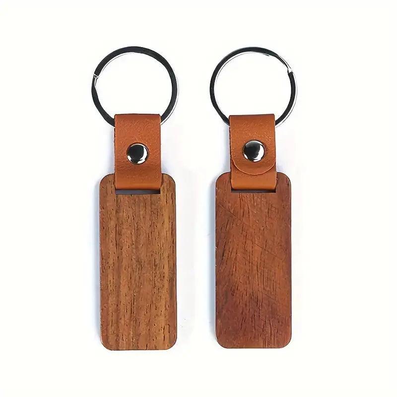 Personalised Wood Keyring – Happy Look Gifts Personalised Wood Keyring – Happy Look Gifts