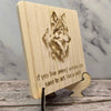 Wood Coasters Personalised Coaster Square