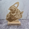 Alphonse Elric Wooden Stand – Fullmetal Alchemist – Hand-Finished Anime Display