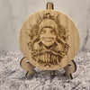 Himiko Toga Wooden Coaster – My Hero Academia Villain Art