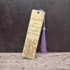 Wooden Bookmark, Mother's Day, Custom Back