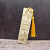 Wooden Bookmark, Mother's Day, Custom Back