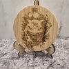 Bulbasaur Wooden Coaster – Pokémon Nature-Themed Design