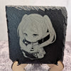 Chibi Frieren Slate Coaster – Frieren: Beyond Journey’s End