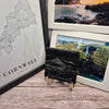 Slate Coasters Set, Cornwall Thamed (Square)