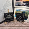Slate Coasters Set, Cornwall Coast (Square)