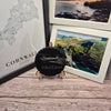 Slate Coasters Set, Cornwall Thamed (Round)