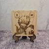 Dabi Quote Coaster – My Hero Academia – Engraved Wooden Anime