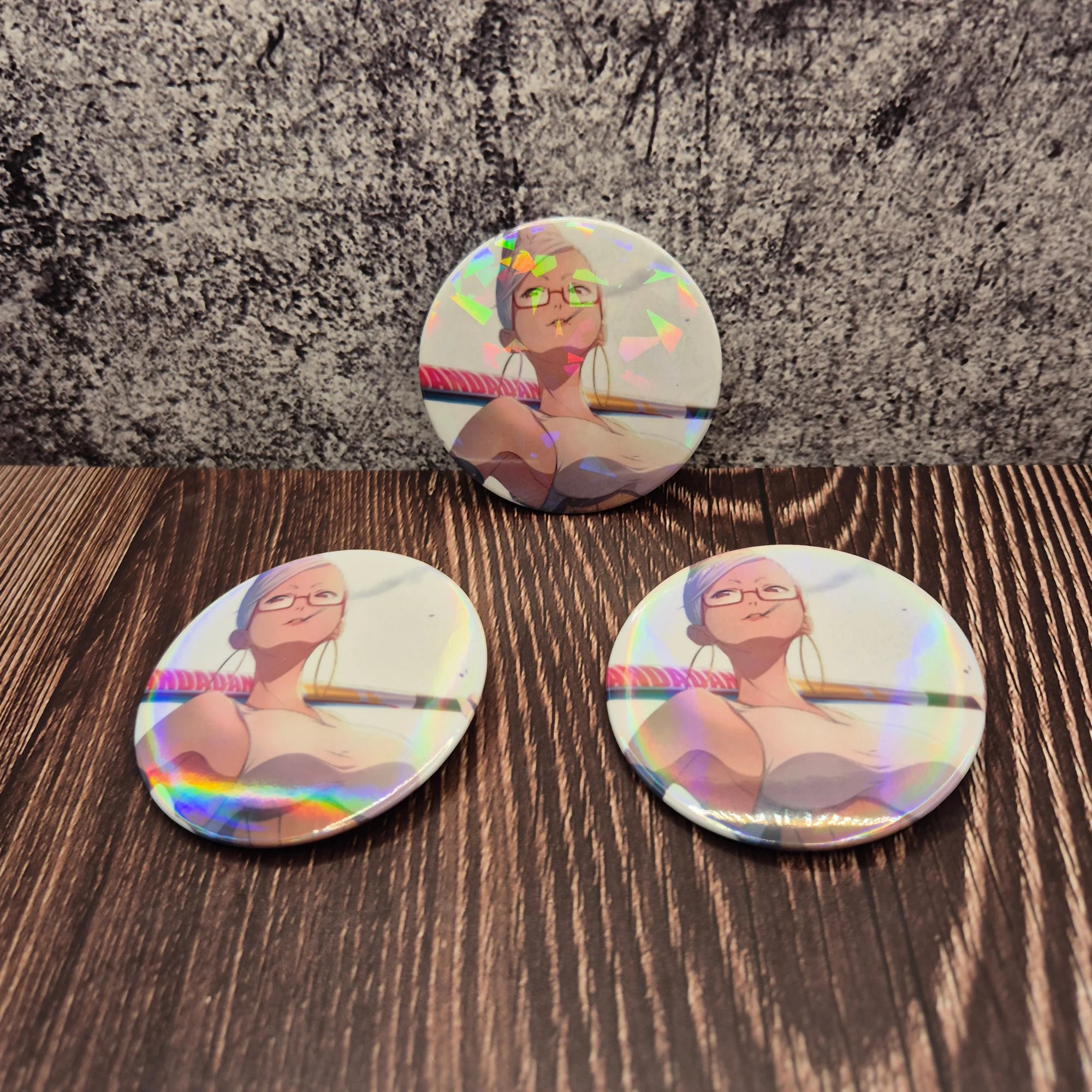 Seiko "Granny" Badge | Dandadan Anime Pin