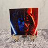 Darth Vader Star Wars Ceramic Coaster – 4x4 inch Fan Art Drink Mat – Sci-Fi Gift