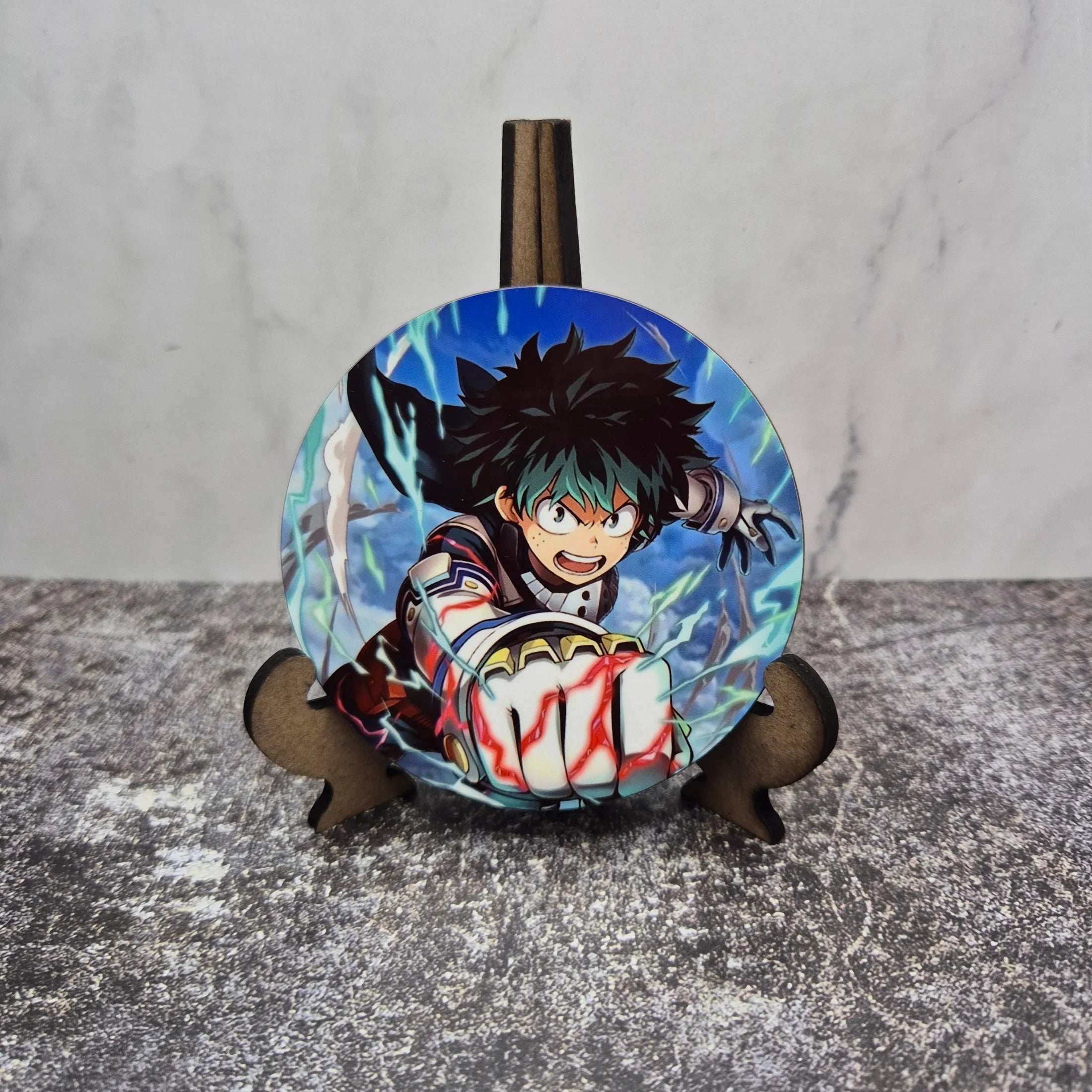 Deku Coaster – My Hero Academia – Sublimation Glossy Anime – Engraving ...