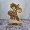 Deku Wooden Stand – My Hero Academia – Hand-Finished Anime Display