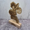 Deku Wooden Stand – My Hero Academia – Hand-Finished Anime Display