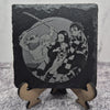 Demon Slayer Crew Slate Coaster – Tanjiro, Nezuko, Zenitsu & Inosuke