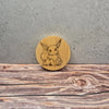 Eevee Bamboo Magnet Bottle Opener – Cute Pokémon Fan Art Gift for Gamers & Collectors