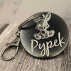 Stainless Steel Personalized Pet ID (Round)