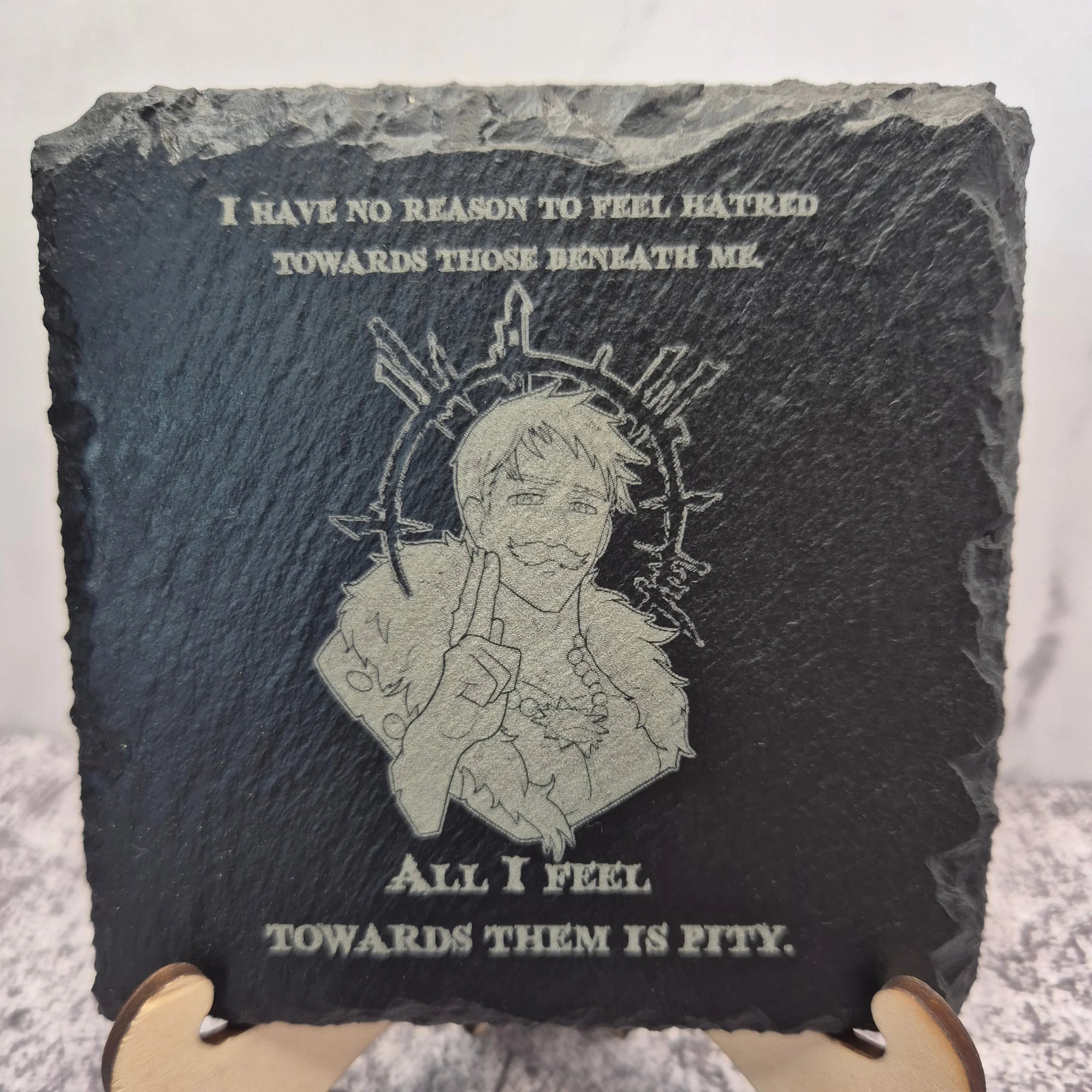 Escanor Slate Coaster – The Seven Deadly Sins