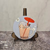 Frieren Coaster – Anime – Sublimation Glossy Drink Scene