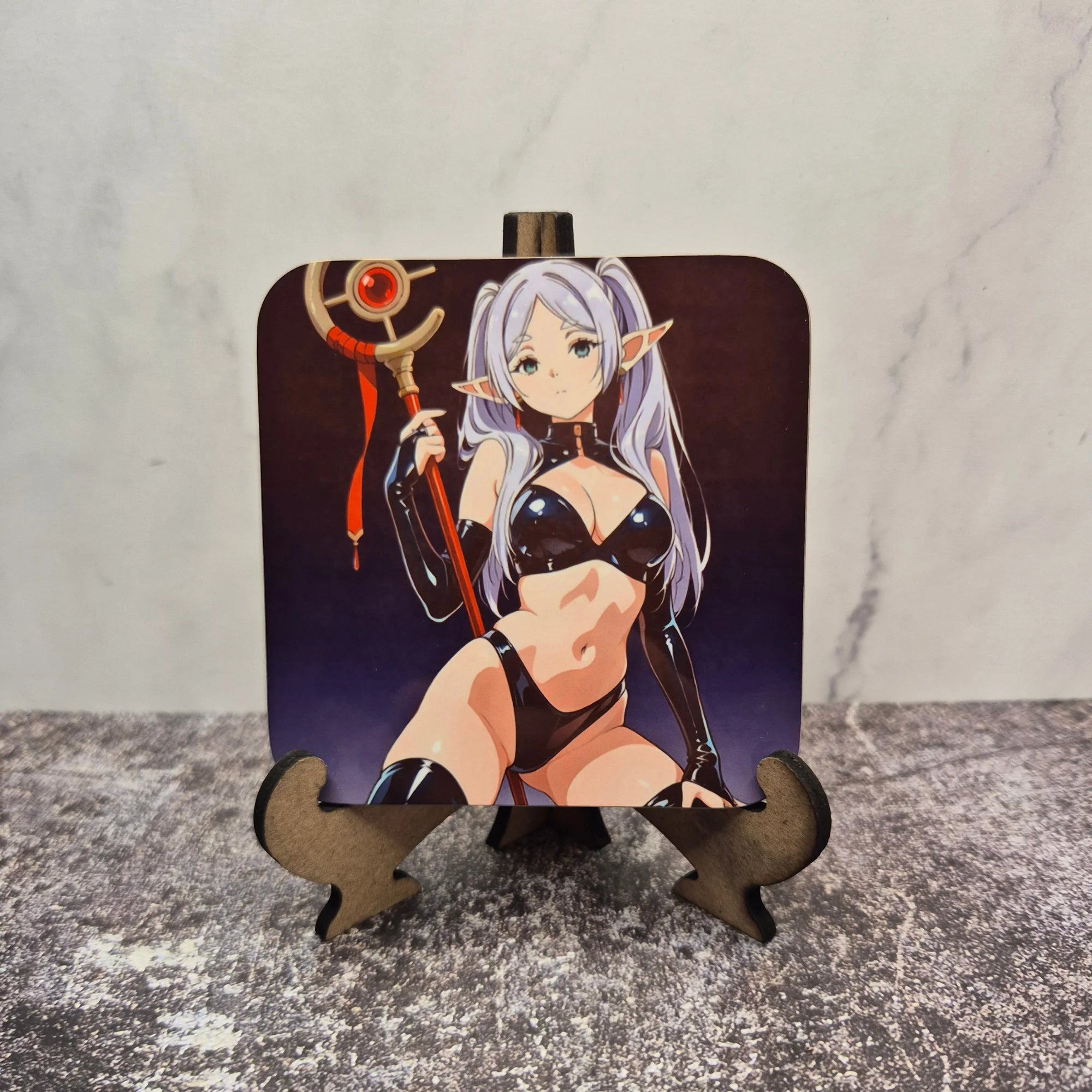 Frieren Coaster – Bikini Ver. – Sousou no Frieren – Anime Fan Art