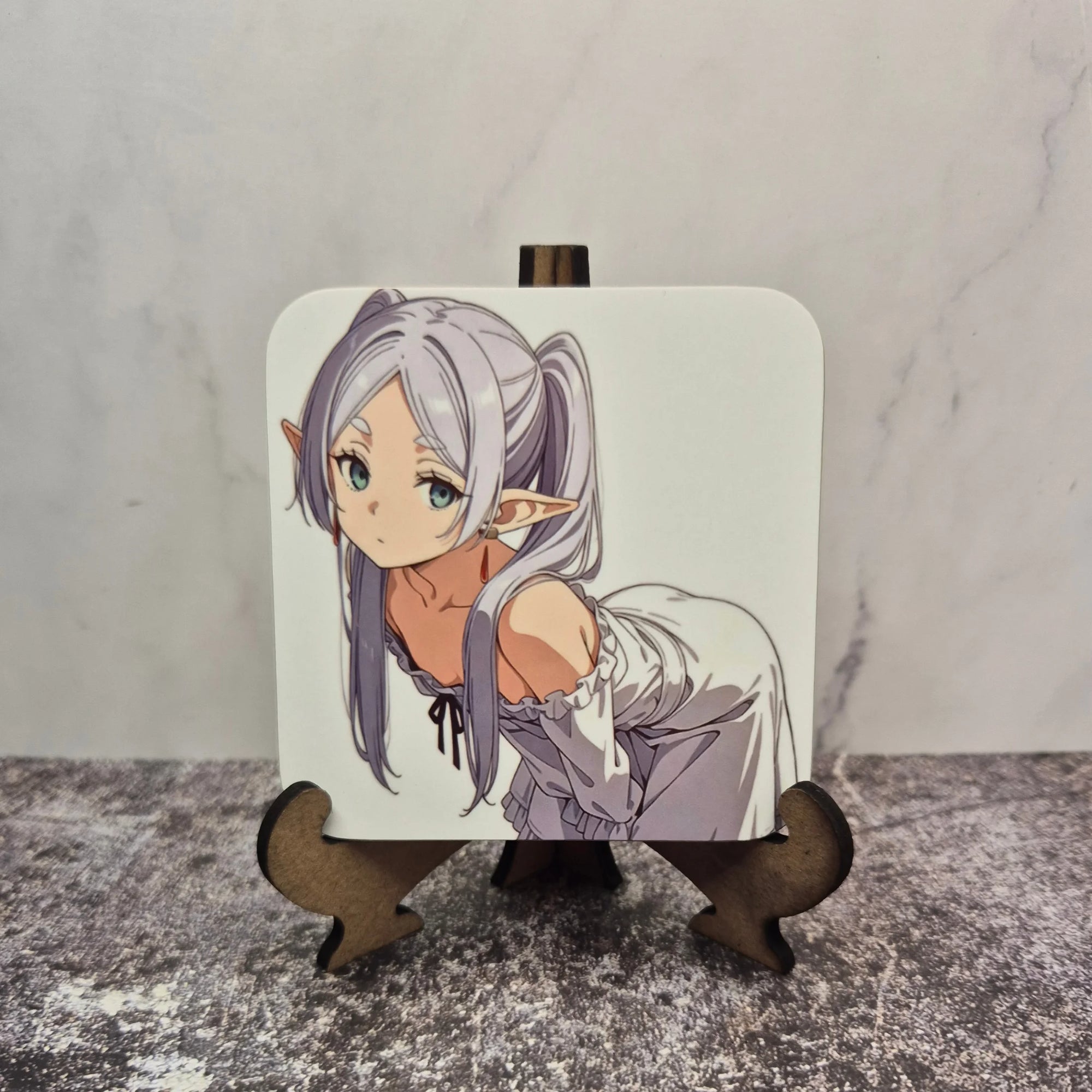 Frieren Coaster – Pajama Dress – Sousou no Frieren – Anime Fan Art