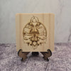 Elric Brothers Coaster – Fullmetal Alchemist – Engraved Wooden