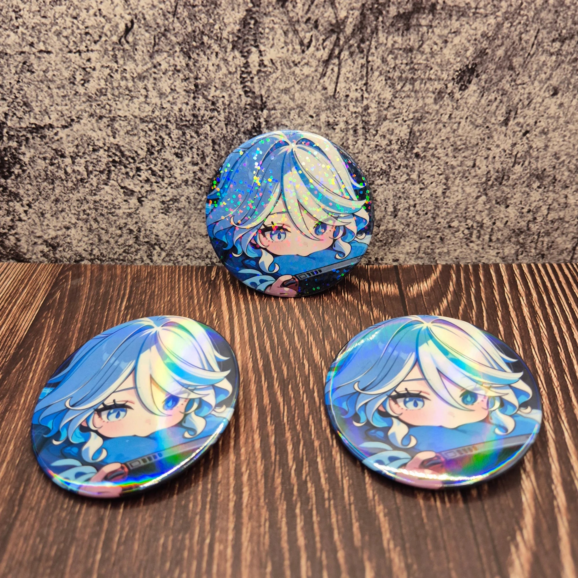 Furina Badge | Genshin Impact Fan Art Pin
