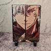Gojo & Sukuna Photo Slate – Half Face Jujutsu Kaisen – Matte Art