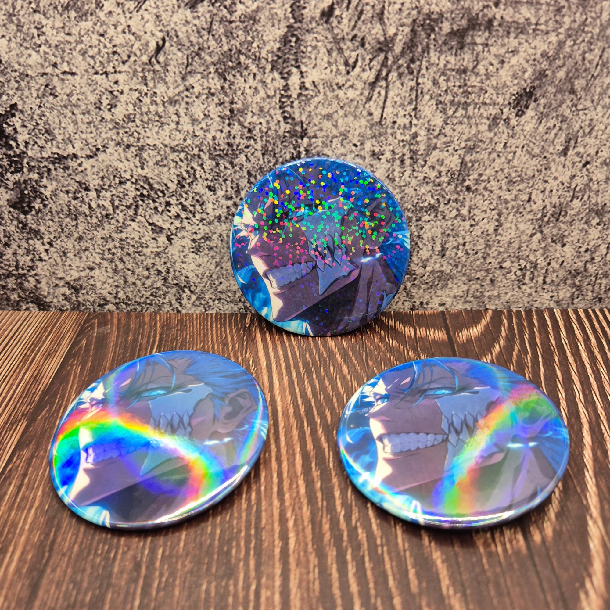 Grimmjow Badge | Bleach Anime Fan Art Pin