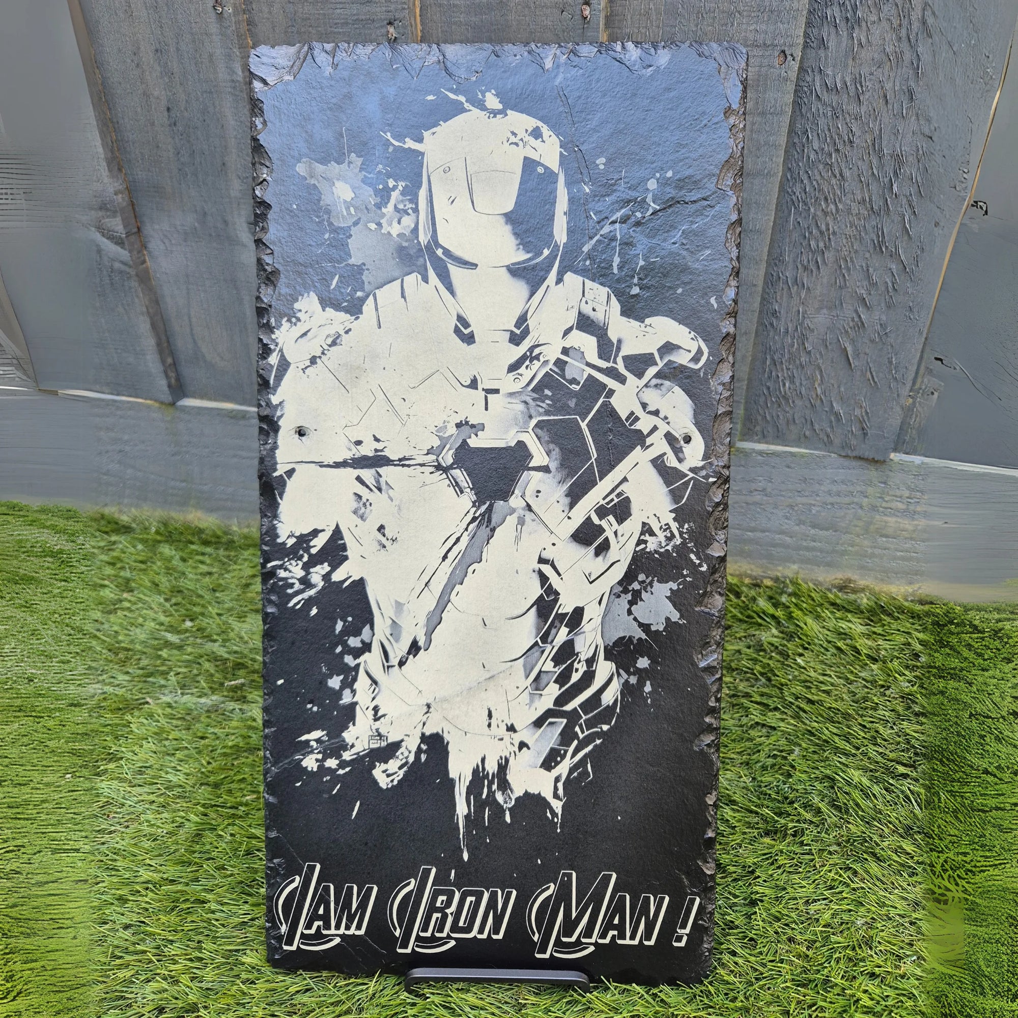 Big Slate Sign – Iam Iron Man