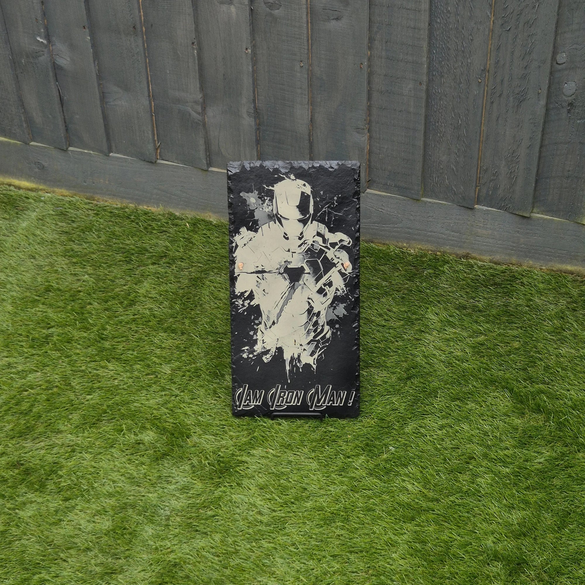 Big Slate Sign – Iam Iron Man