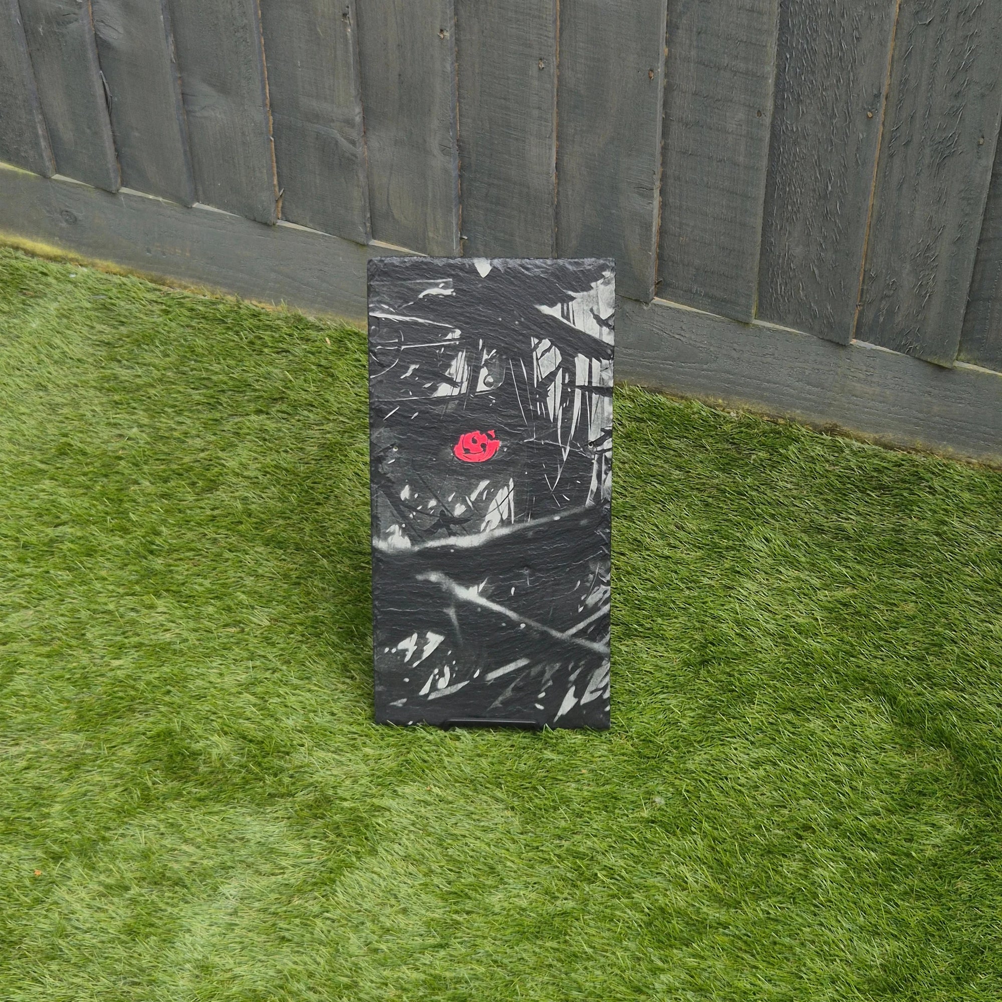 Itachi Uchiha Laser Engraved Slate Sign – Naruto Wall Art
