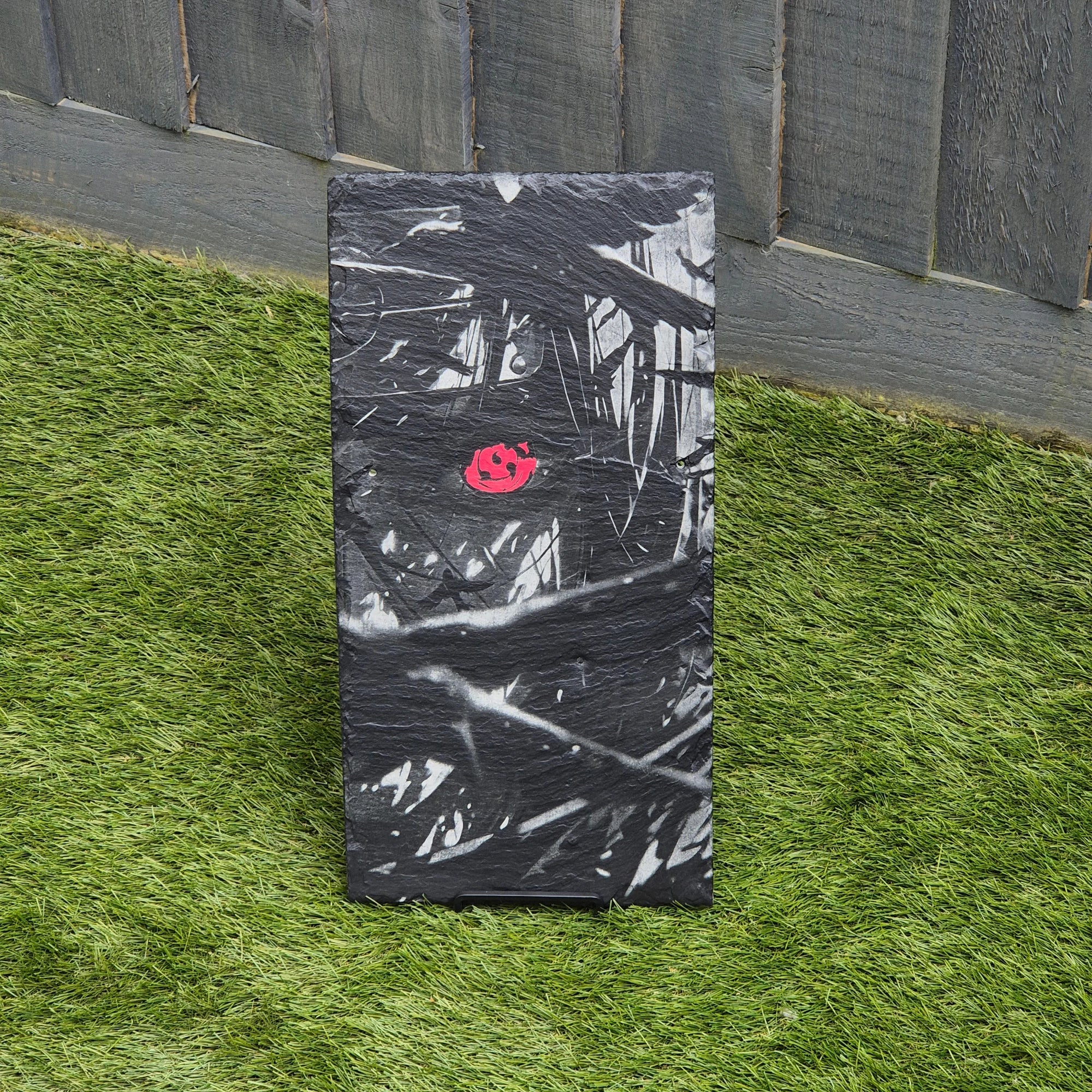 Itachi Uchiha Laser Engraved Slate Sign – Naruto Wall Art