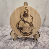 Sung Jin-Woo Wooden Coaster – Solo Leveling Fan Art