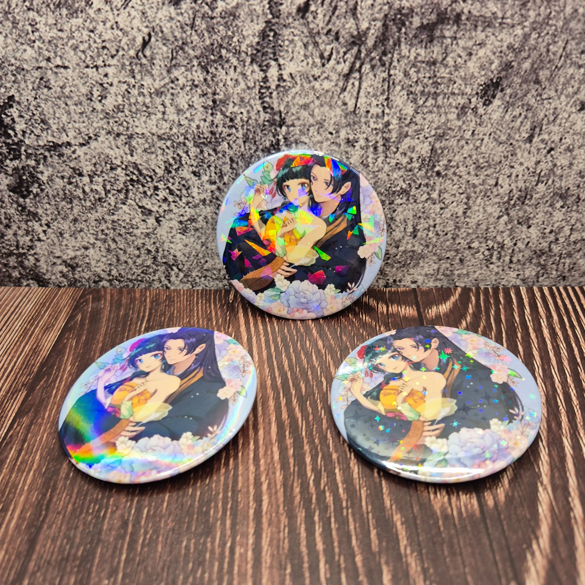 Maomao x Jinshi Badge | The Apothecary Diaries Fan Art Pin