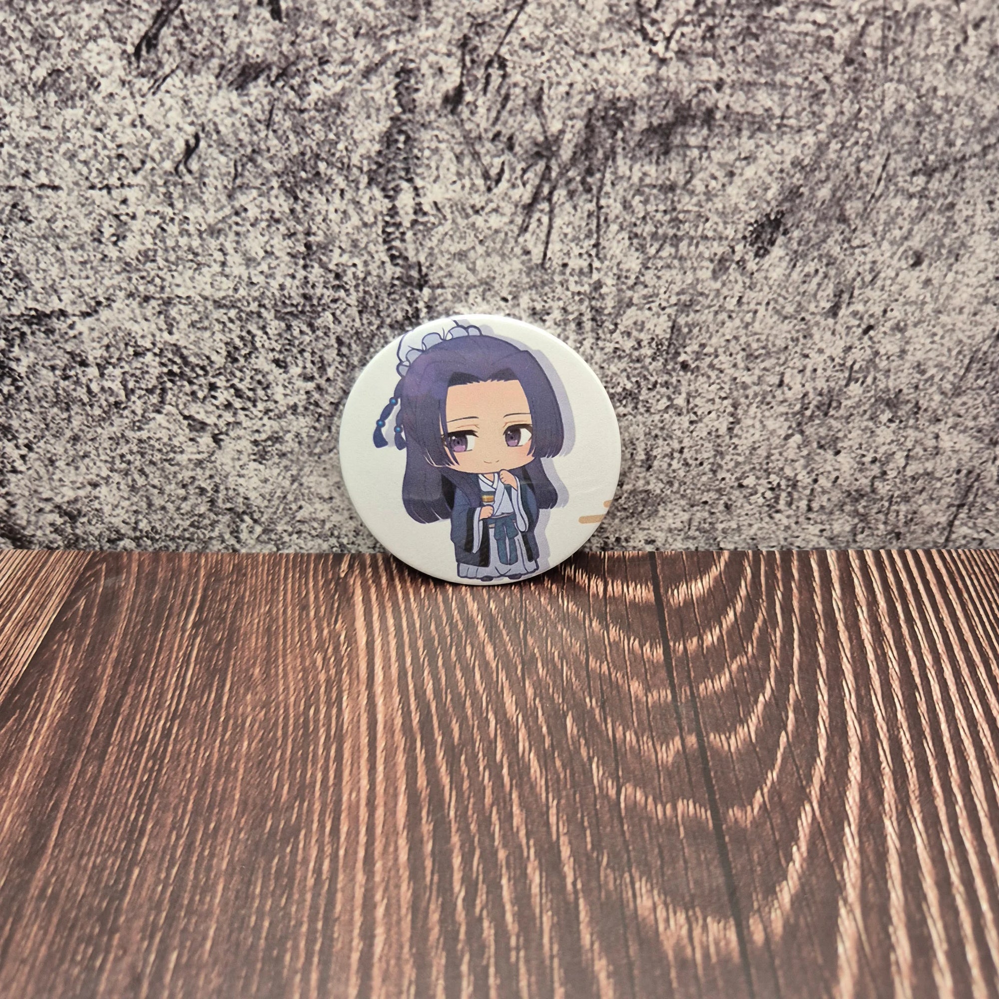 Chibi Jinshi Badge | The Apothecary Diaries Cute Fan Art Pin