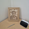 Sukuna Wooden Wall Art – Jujutsu Kaisen Inspired Laser Engraved Frame