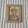 Sukuna Wooden Wall Art – Jujutsu Kaisen Inspired Laser Engraved Frame