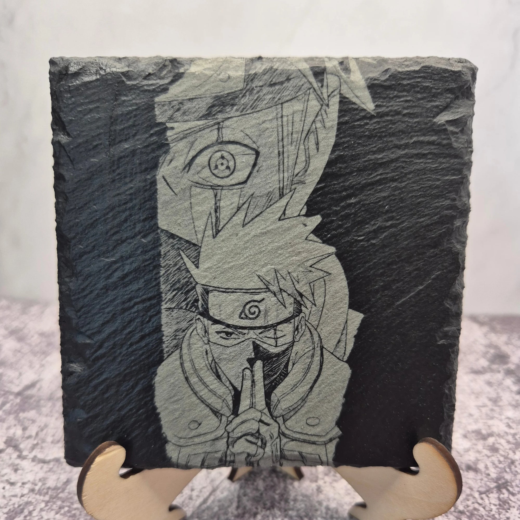 Kakashi Hatake Slate Coaster – Naruto