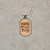 Mother's Day Wooden Keyring