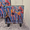 K-Pop Demon Huntress Photo Slate – Anime Style Stone Display