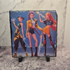 K-Pop Demon Huntress Photo Slate – Anime Style Stone Display